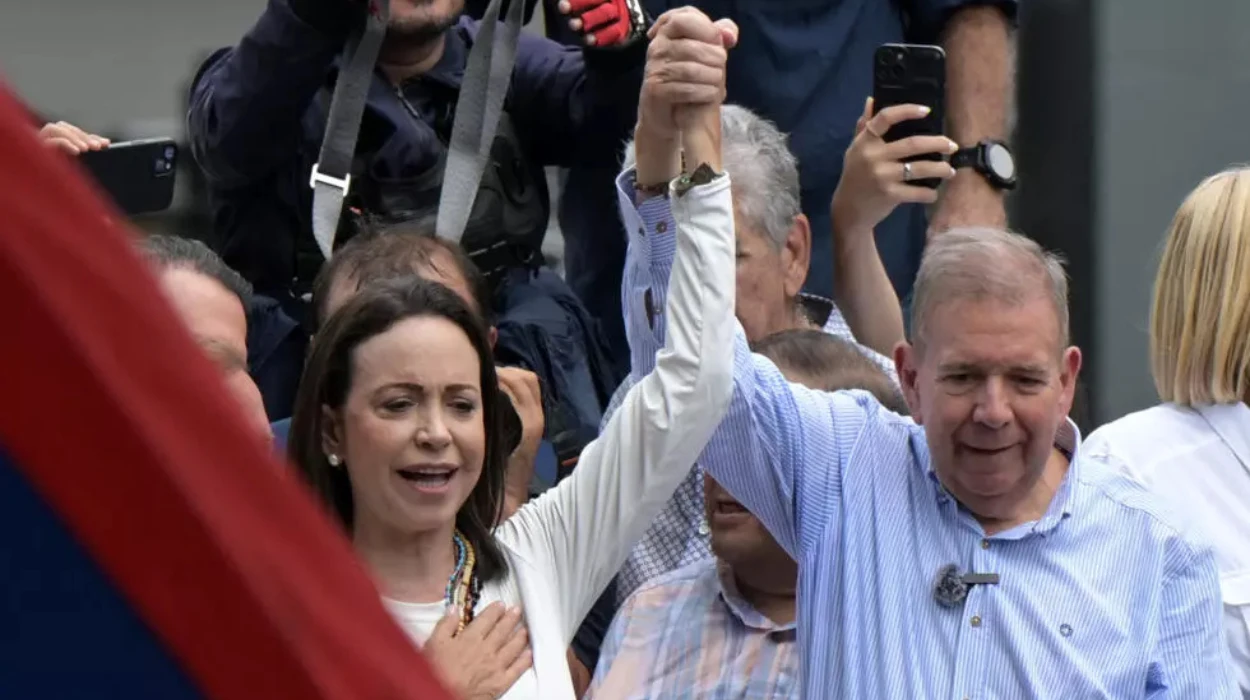 Venezuelan Opposition Leaders Awarded 2024 Sakharov Prize for Human Rights Defense