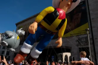 Vibrant BD comic strip festival delights visitors