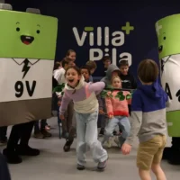 Villa Pila in Tienen Educating 35,000 students on battery recycling with Nele Peters