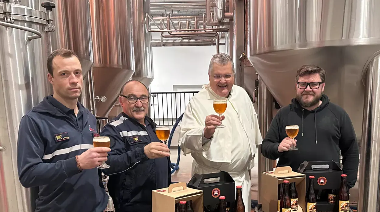 Vilvoorde Fire Brigade will celebrate 150 years with 'Uitbrander' beer