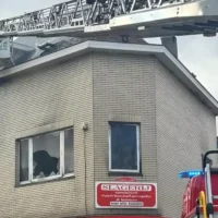 Vilvoorde fire above Butcher shop No injuries, 3 families displaced