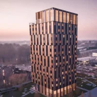 Vives and ION launch 'The Sky' 200 student rooms in Kortrijk