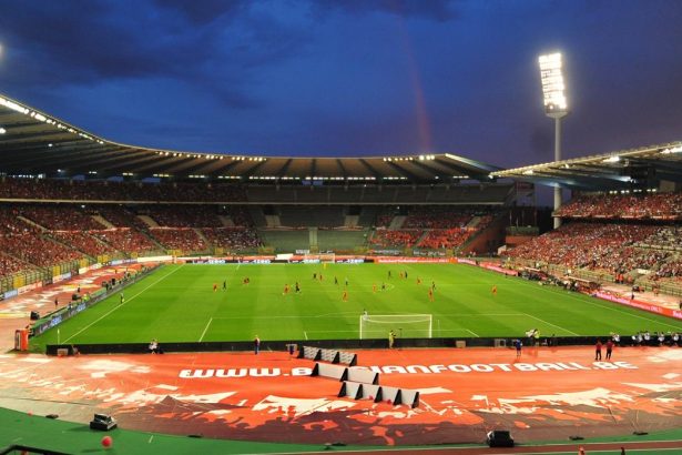 King Baudouin Stadium in Brussels, venue for the France Belgium win