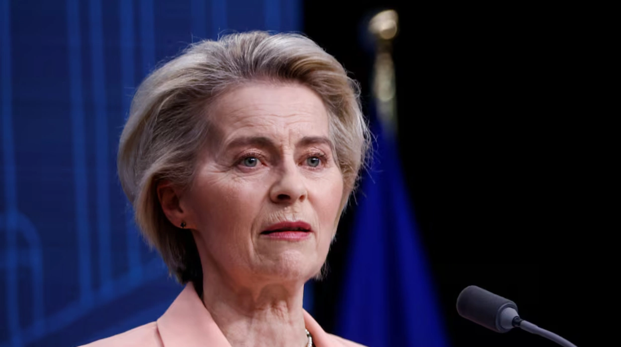 Von der Leyen vows to defend EU over Trump’s tariffs