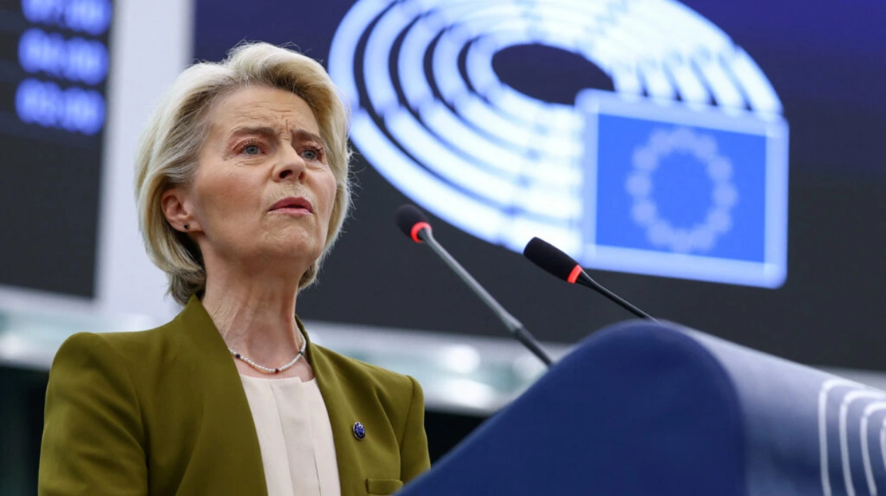 Von der Leyen's Virtual Address Content