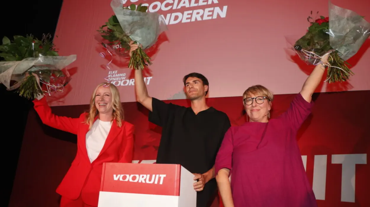 Vooruit Coalition Deal Approved at Thermae Palace