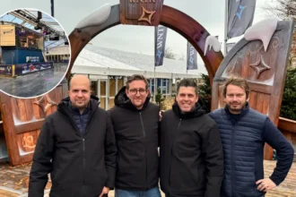 WNTR Brasschaat opens with ice rink, chalets & live shows