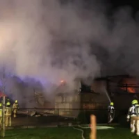 Waasmunster Stable fire claims 17 horses' lives