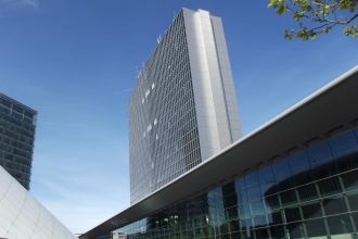 EU agriculture talks at the European Convention Centre in Luxembourg, where ministers discuss farm reforms and fisheries.