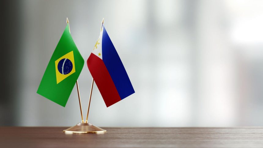 Brazilian flag representing Brazil progressive economic model and global diplomacy