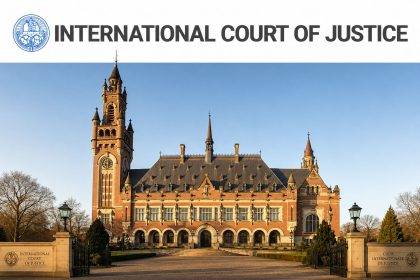 Peace Palace in The Hague where the DR Congo ICJ case against Rwanda was filed.