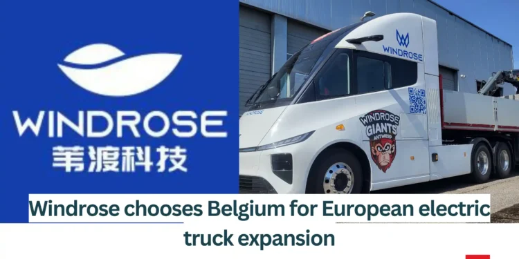 Windrose-chooses-Belgium-for-European-electric-truck-expansion