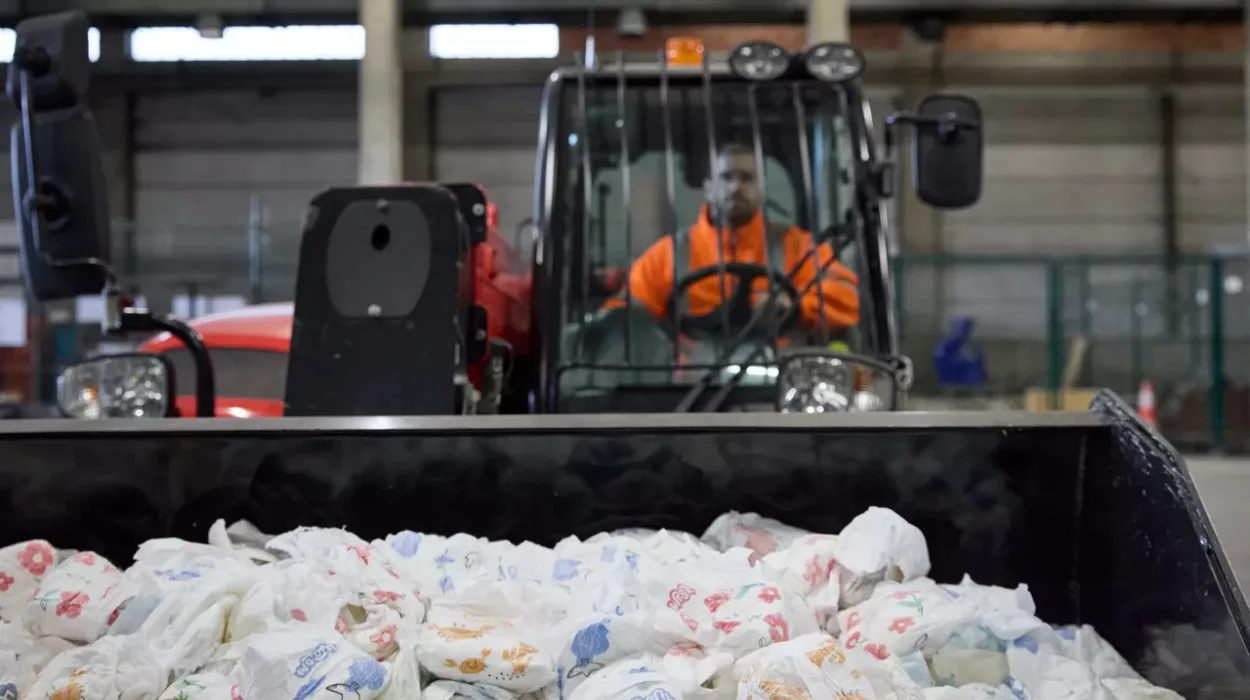 Woosh Bruges opens diaper recycling facility to tackle waste
