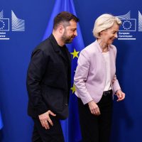 EU leaders grim anniversary meeting in Brussels marking four years of Ukraine war