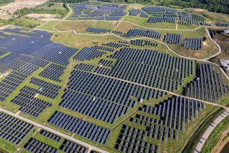 Solar farm linked to BP solar business sale renewable energy assets