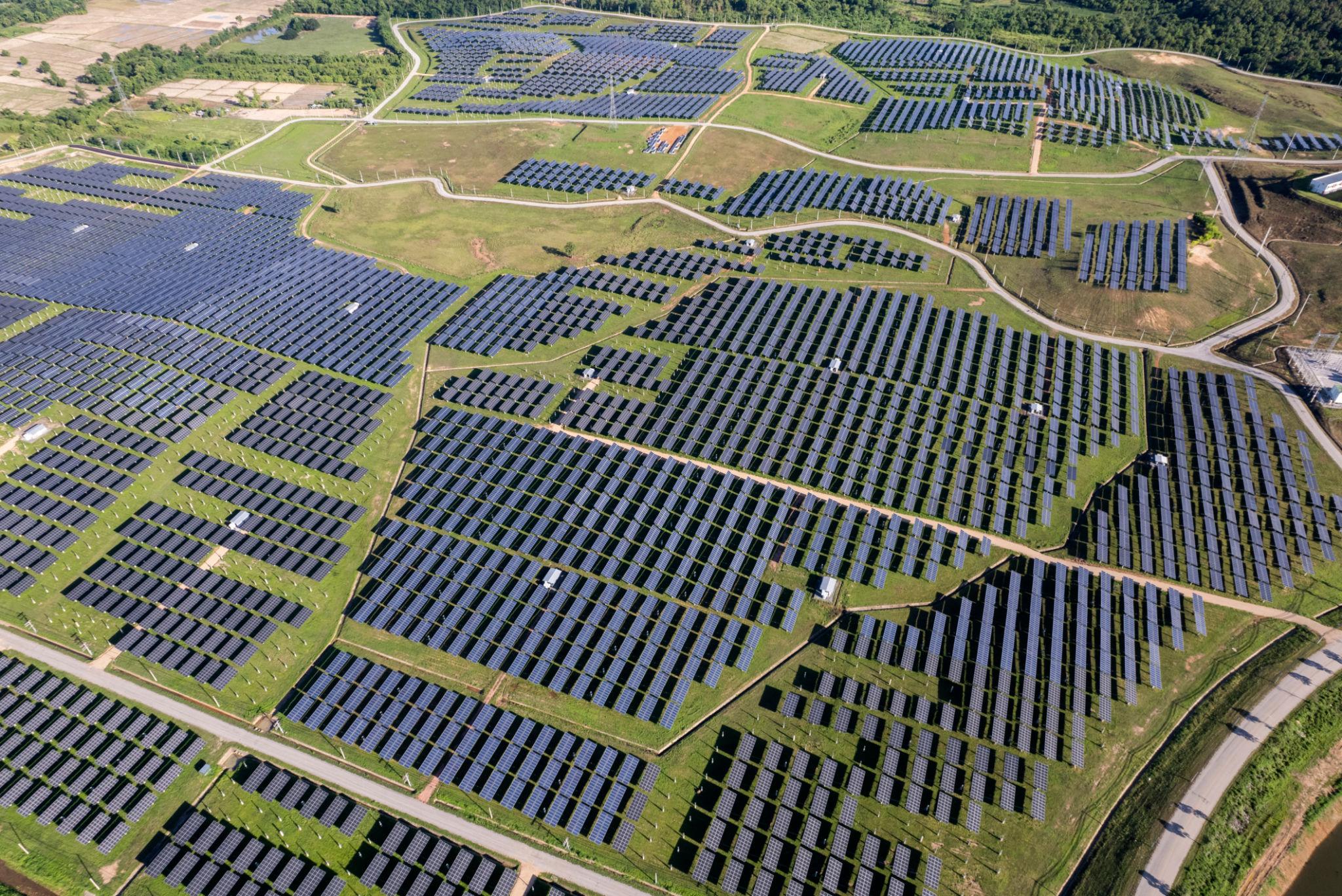 Solar farm linked to BP solar business sale renewable energy assets