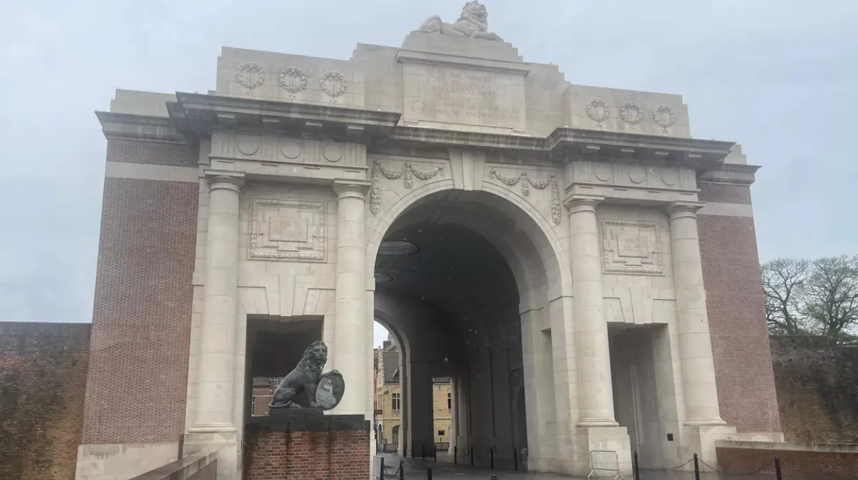 Ypres Monument restoration by CWGC marks 100th anniversary