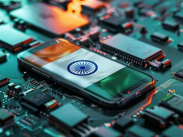 India smartphone policy update with person using smartphone in India