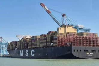 Zeebrugge sets record with Ever Greet's 16.3m draft arrival