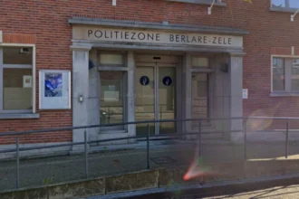 Zele-Berlare police detain a man with an axe near Kloosterstraat