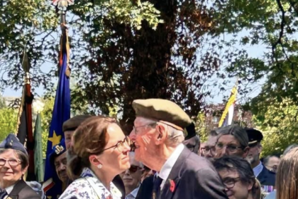 Henri d'Oultremont celebrating his 101st birthday in Belgium