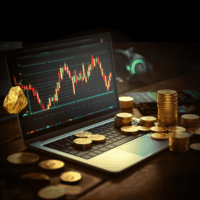 Gold bars reflecting Gold gains 1 percent ahead of inflation data New York 2026