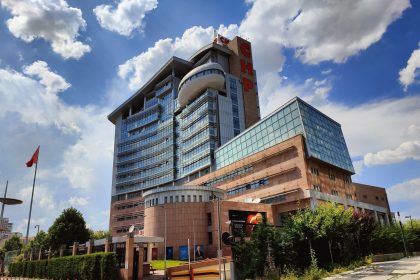 CHP headquarters during Turkey opposition crisis in Ankara