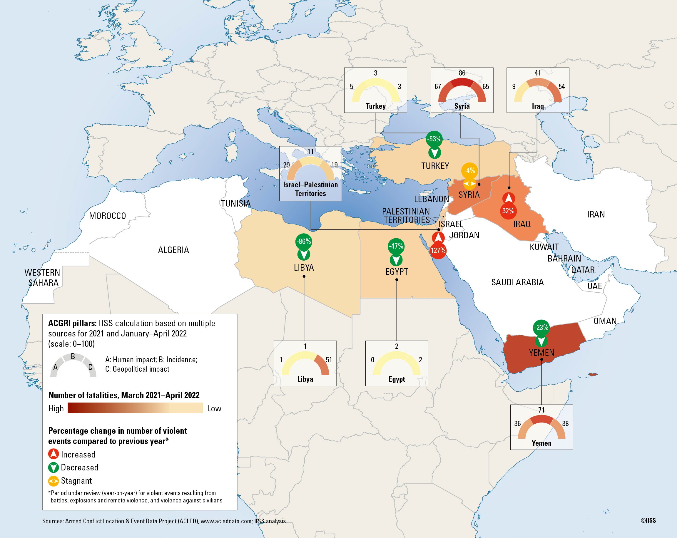 Military movements amid Middle East instability