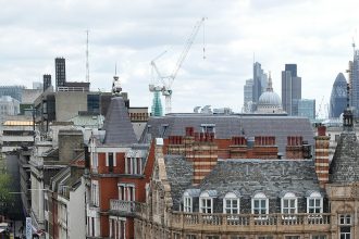 Britain leadership crisis highlighted by 10 Downing Street in London