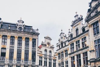 Grand Place where Brussels souvenir shops face proposed limits