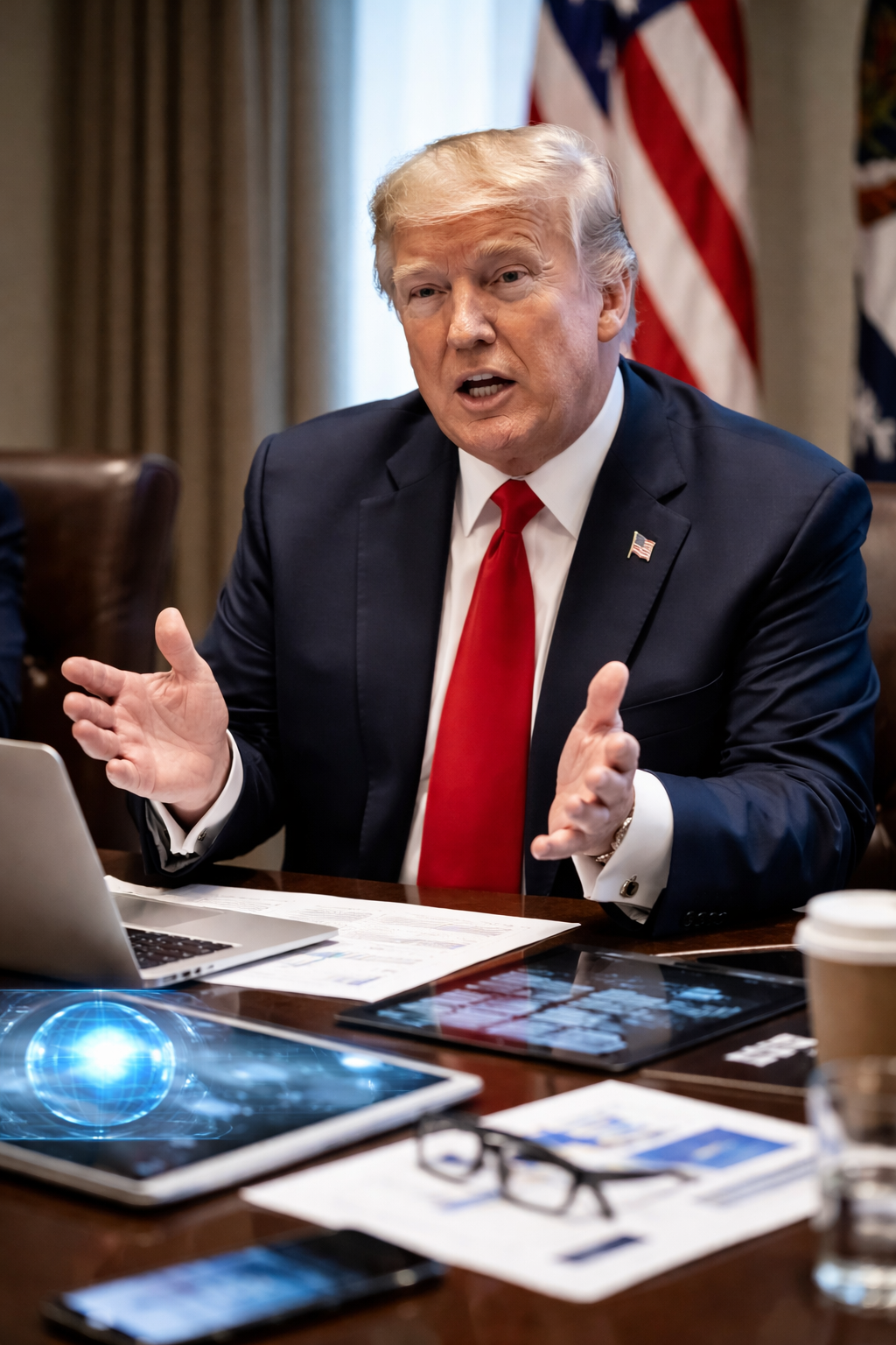 News headline announcing that the United States has suspended a major technology cooperation agreement with the United Kingdom.