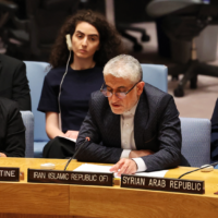 UNSC emergency session Iran with global diplomats