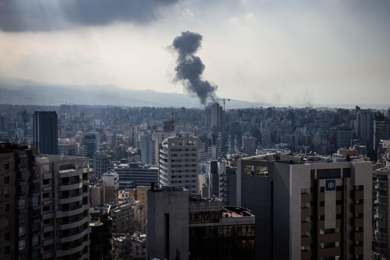 Lebanon airstrikes send smoke over Beirut skyline in 2026