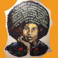 Women rights protection awareness illustration