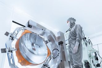 Chipmaking beyond EUV advanced EUV lithography system close up