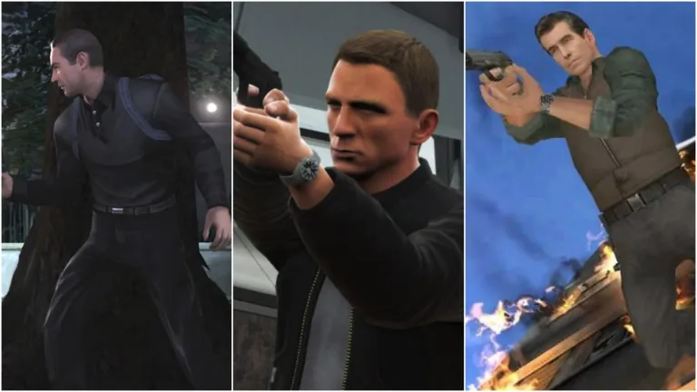James Bond character created through cinematic game design