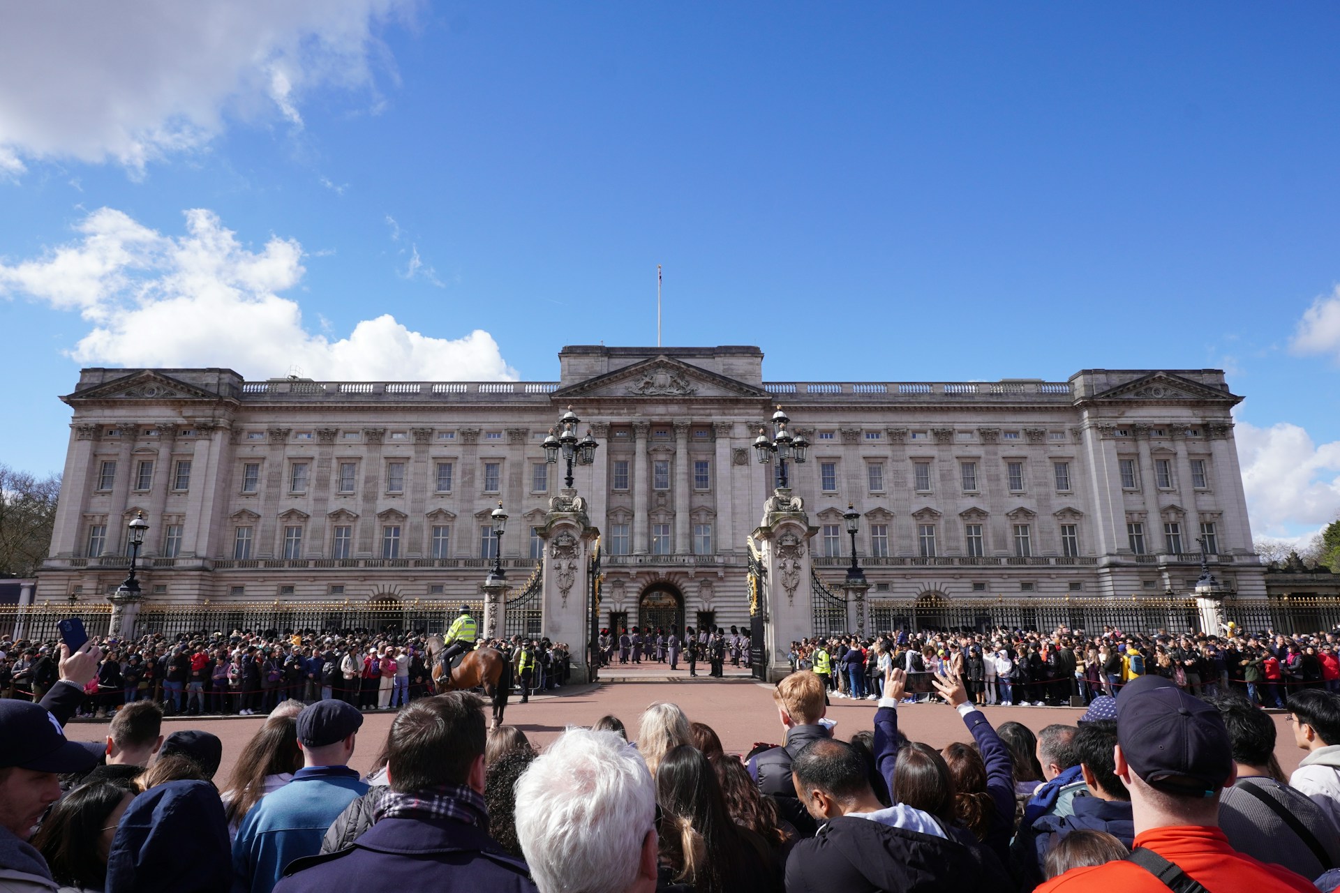 The Ministry of Defence building in London during ongoing UK Defence Spending review talks.