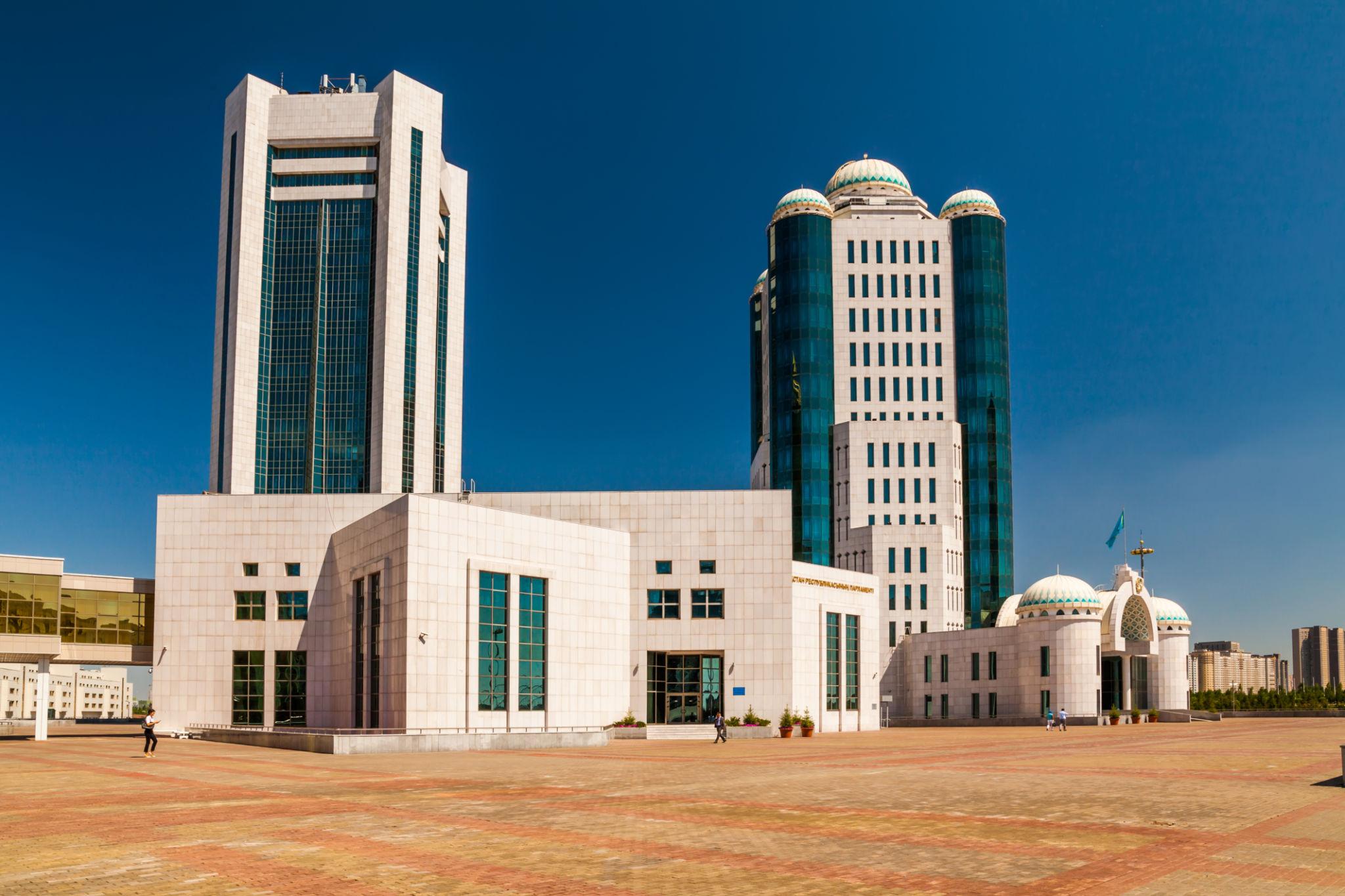 Kazakhstan Kurultai parliament building in Astana