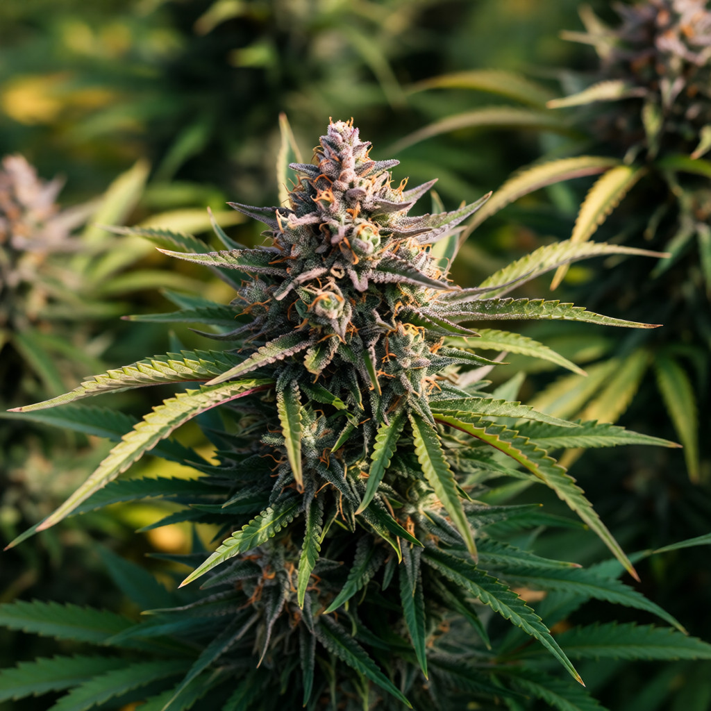 Green marijuana leaves and buds symbolizing the cannabis reclassification topic