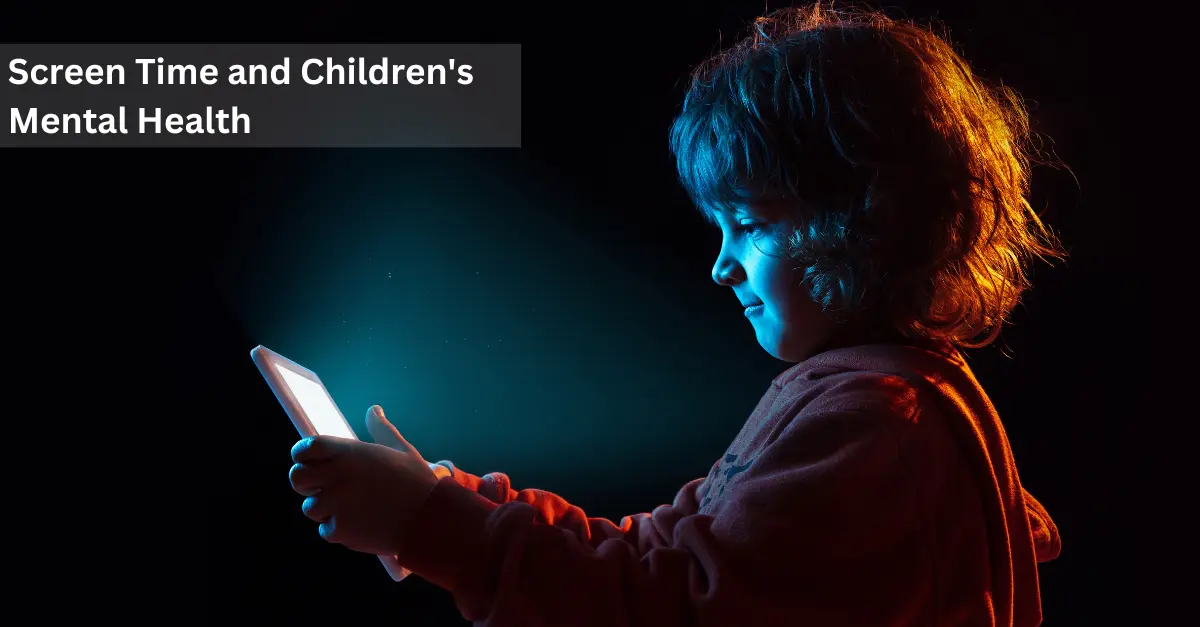 Child with poor posture demonstrating physical smartphone health risks children develop from device use