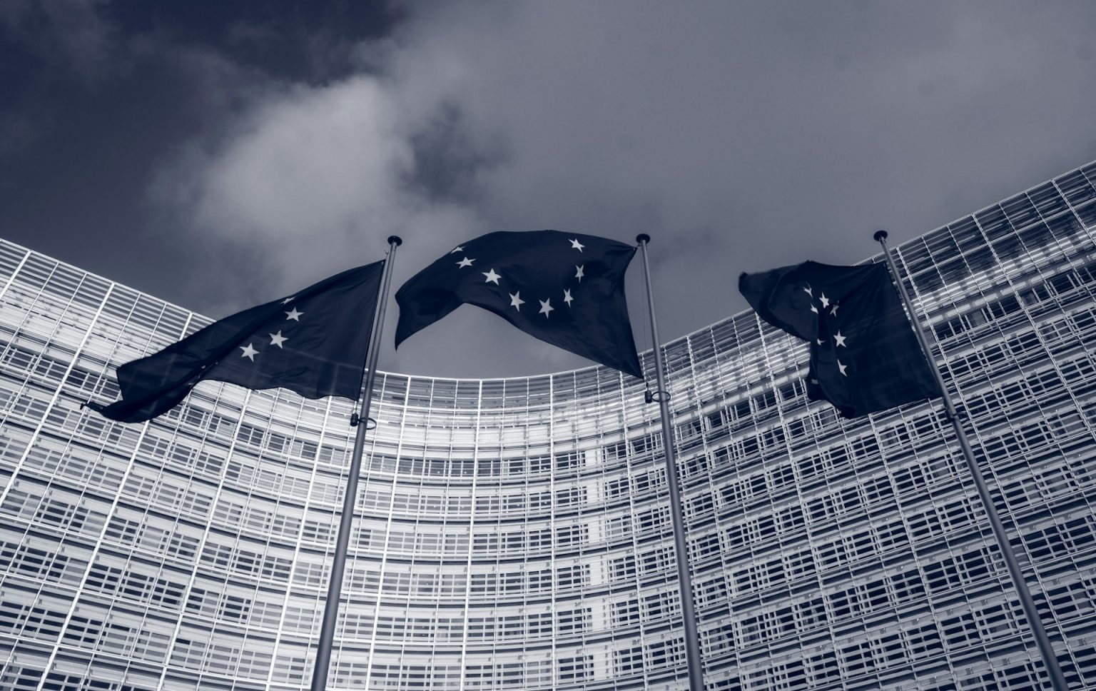 EU sanctions Russia over Ukrainian children as EU flags fly in Brussels