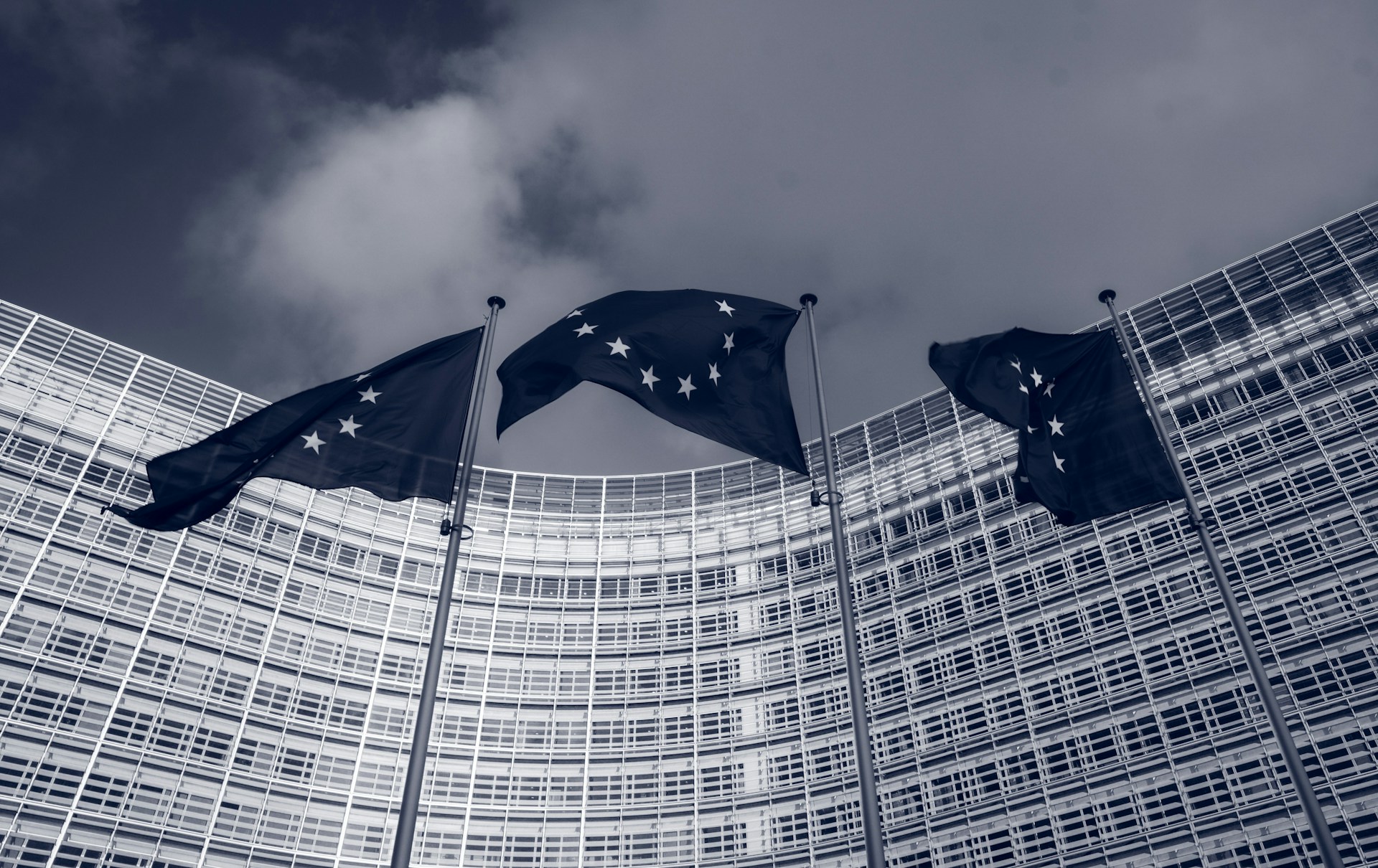 EU sanctions Russia over Ukrainian children as EU flags fly in Brussels