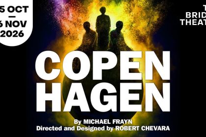 Brussels theatre production of Copenhagen by The Bridge Theatre