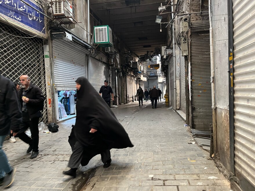 Tehran aftermath scenes linked to Iran unrest casualties