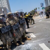 street clashes protests aftermath in urban areas
