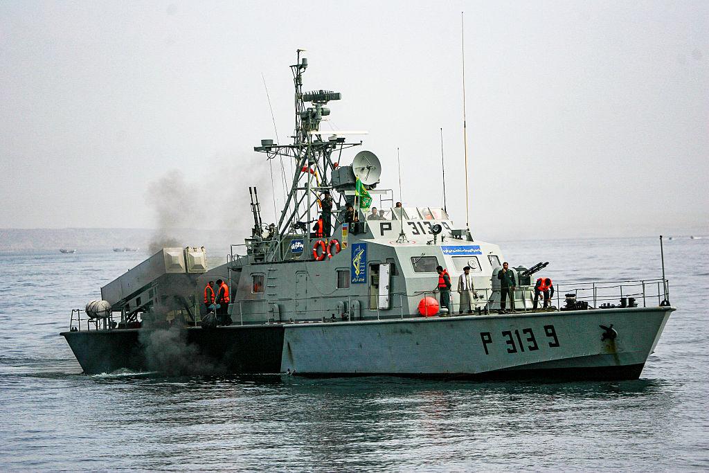 Oil tankers moving through Strait of Hormuz amid Iran naval strategy tensions