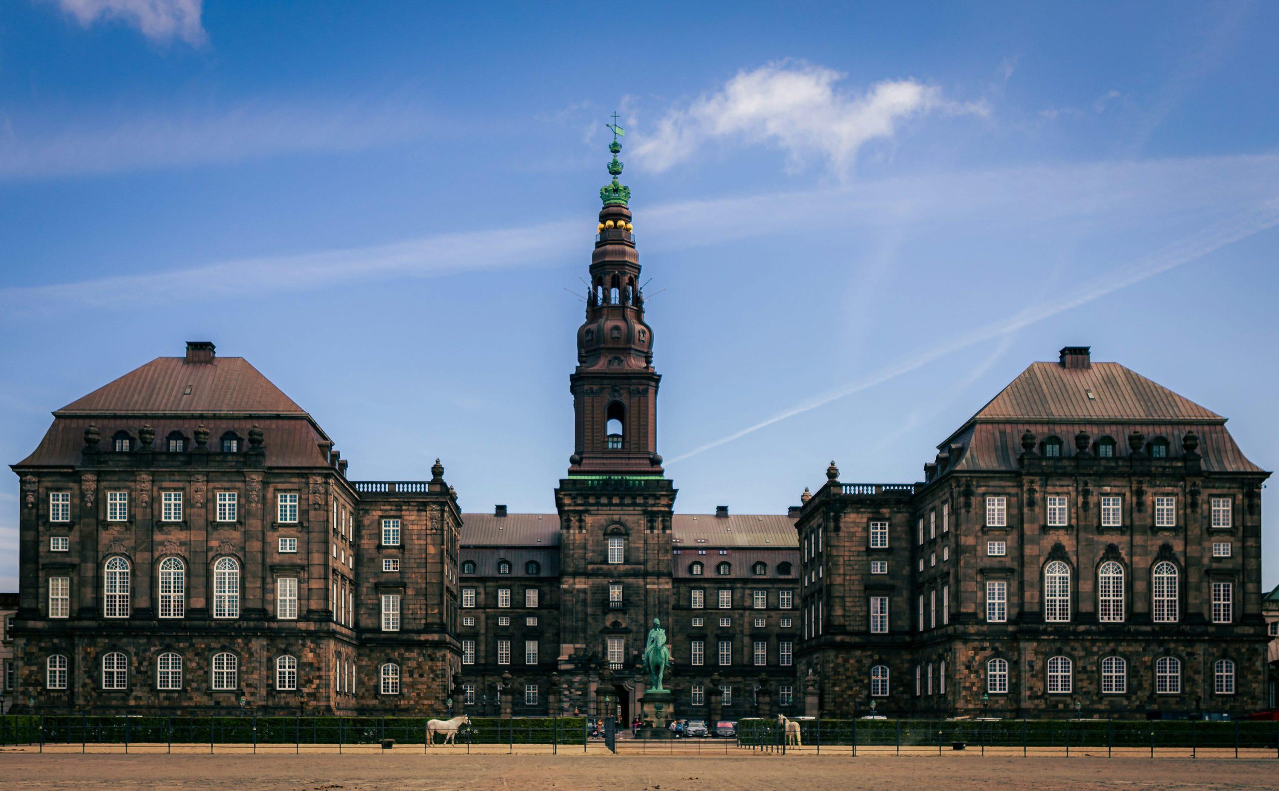 Russia sabotage concerns in Denmark as Christiansborg Palace in Copenhagen represents the country's government.