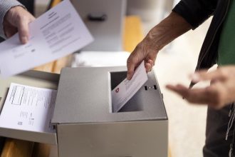 Swiss population cap referendum results showing voters rejecting the proposal in Switzerland 2026