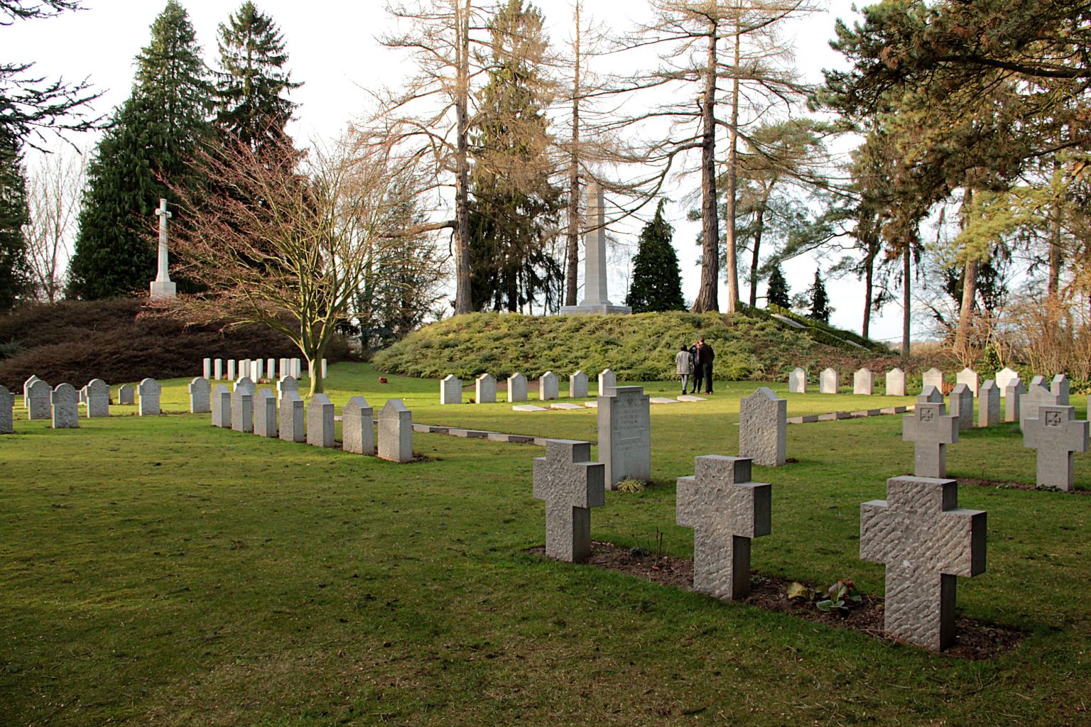 First Battle of Mons commemoration sites in Mons, Belgium