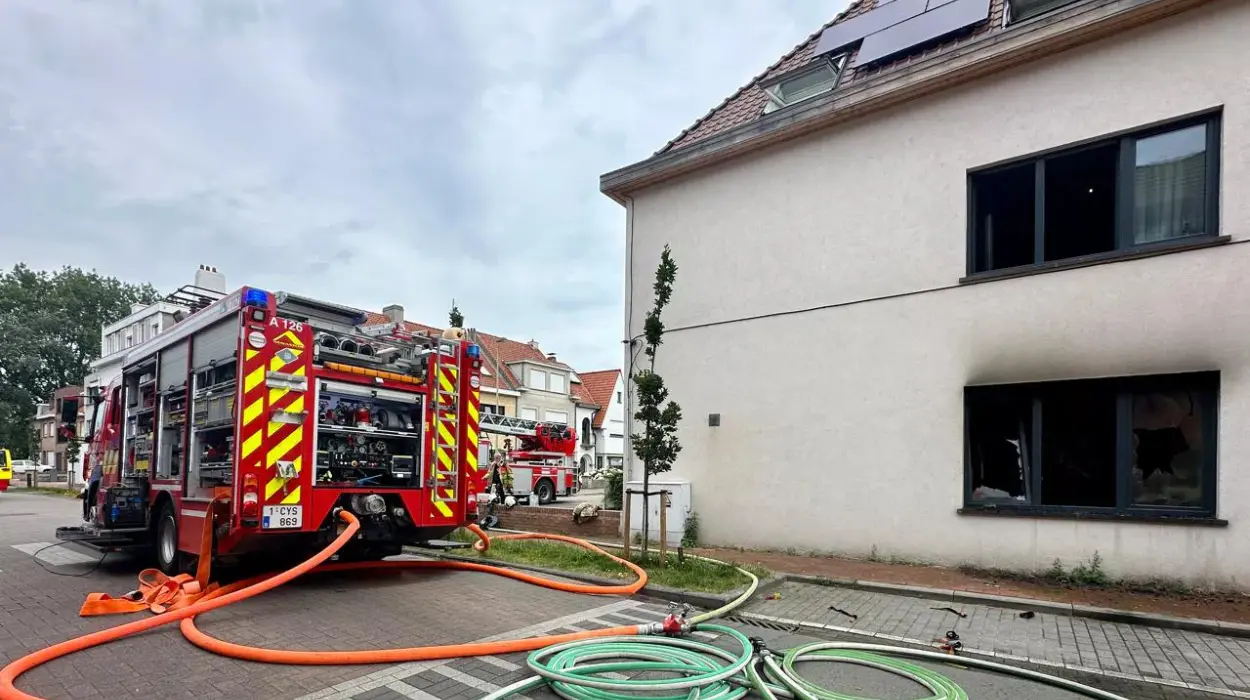 fire claims life of 82-year-old man in Knokke-Heist